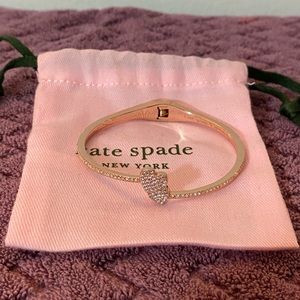Kate Spade Yours Truly Pave Open Hinge Cuff ♠️